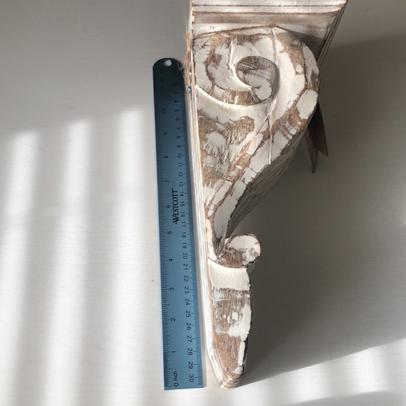 Casa Decor Home Design Concepts Wood Scroll Design (2 Piece) NWT - Picture 8 of 10